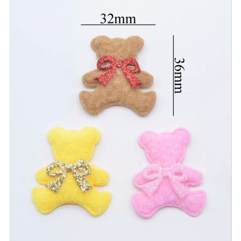 DIY AKSESORIS PITA RAMBUT AKSESORIS BAJU - BERUANG