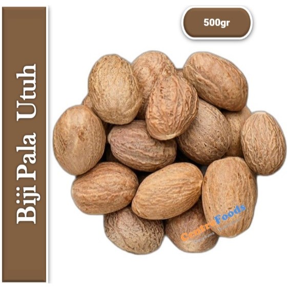 

Biji Pala Utuh - Nutmeg Whole | 500gr [ Harga Per 0,5 Kg ]