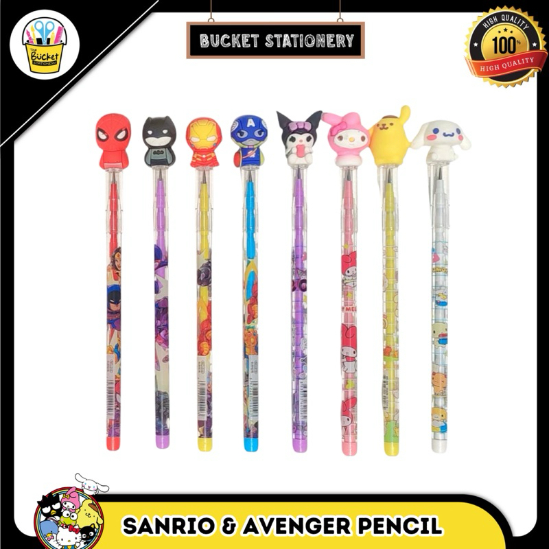 

pencil sanrio avenger pensil tusuk