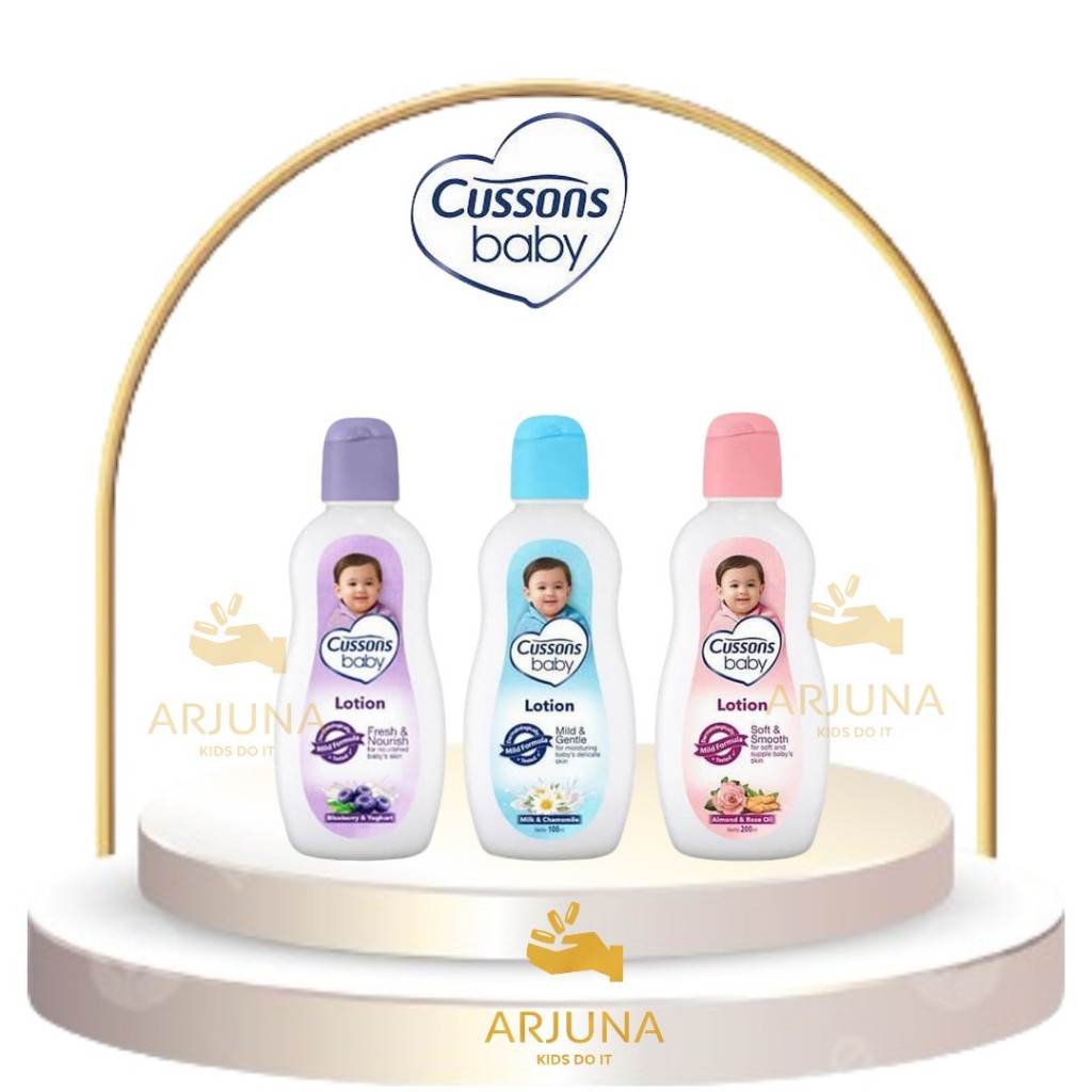 ARJUNA Cussons Baby Lotion 100 ml & 200ml / Cussons Baby Body Lotion / Cussons Lotion Bayi KT4