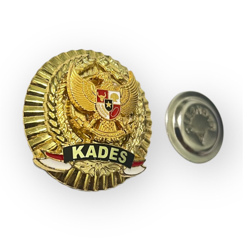 LENCANA GARUDA PIN KADES KEPALA DESA PREMIUM MAGNET