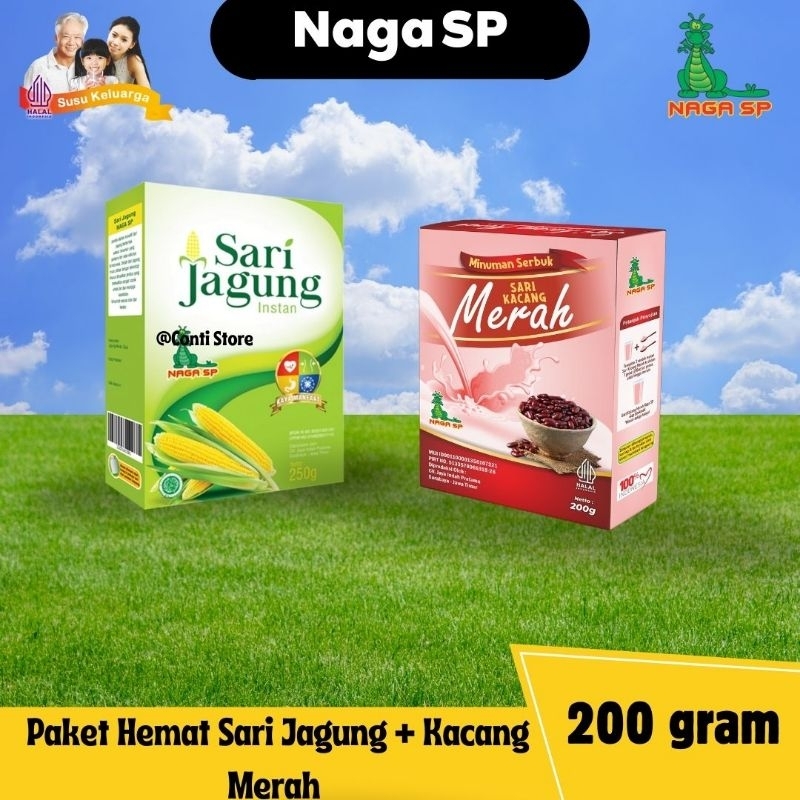 

Promo Paket Sari Jagung Bubuk Instan Naga SP Rendah Kalori dan Lemak