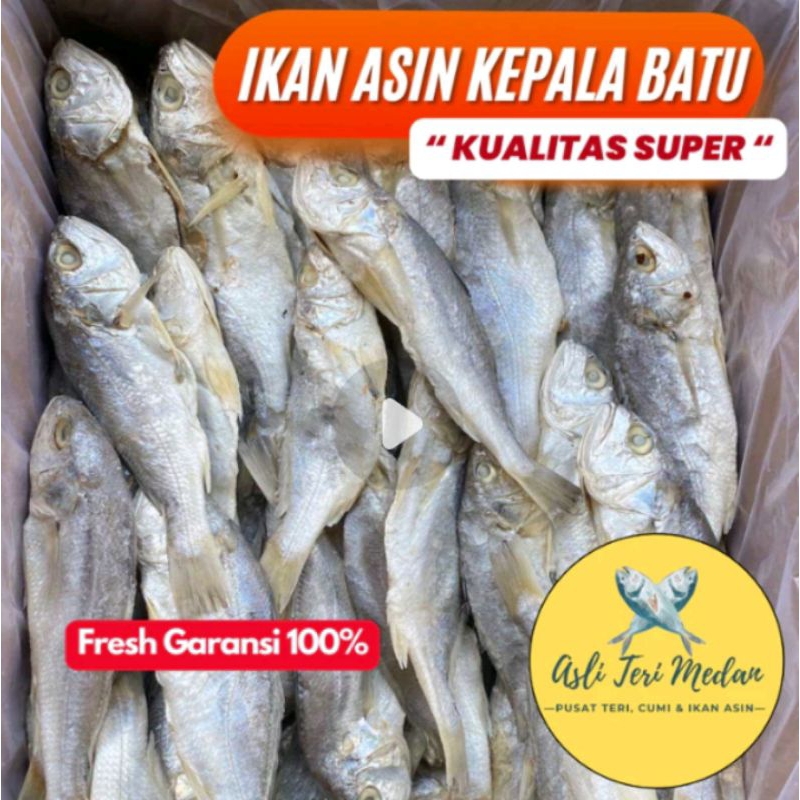

Ikan kepala batu/Gulamo 1 Kg