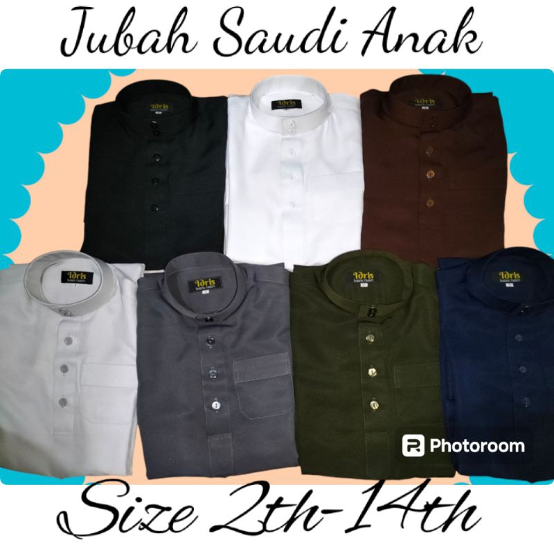 Jubah Saudi Anak Niagara