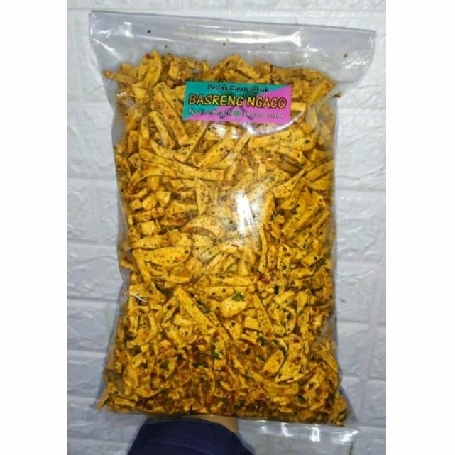 

Basreng bumbu melimpah pedas daun jeruk 1kg basreng viral