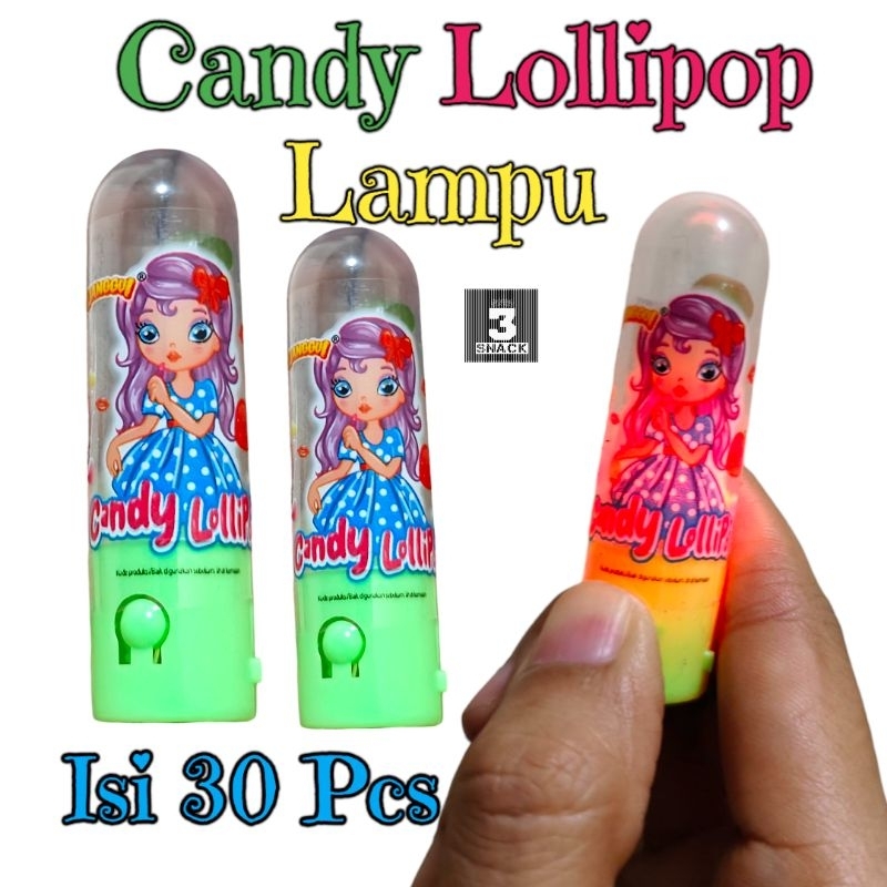 

CANDY LOLIPOP LAMPU NYALA 1 PAK ISI 30