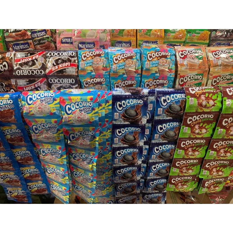 

cocorio 1 renceng isi 10 sacshet