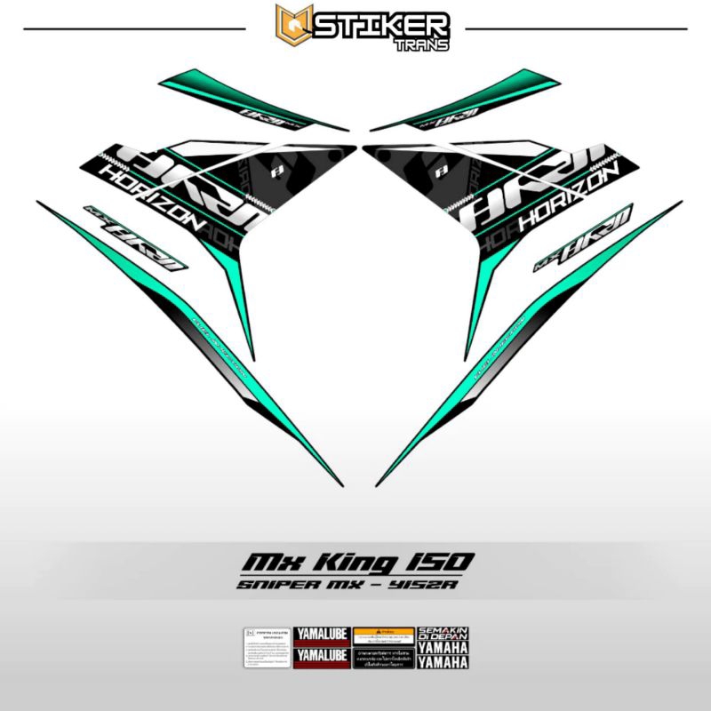STRIPING MX KING 150 / MOTIF HORIZON /STIKER MX KING MOTIF HORIZON /SNIPER MX KING