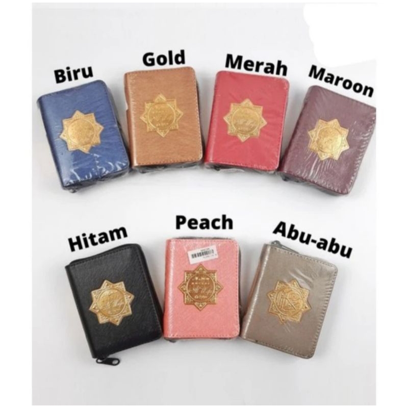 Mushaf Al-Qur'an Al-Wafa Tsumun saku kecil RESLETING A7 7x10 cm Alquran Wafa alwafa mini kecil Halim