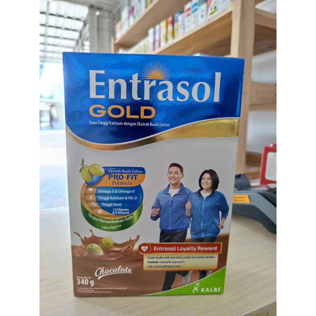 

ENTRASOL GOLD COKLAT 340GR