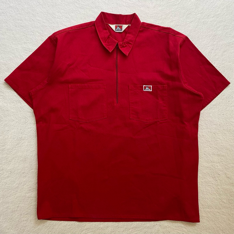 Ben davis halfzip red