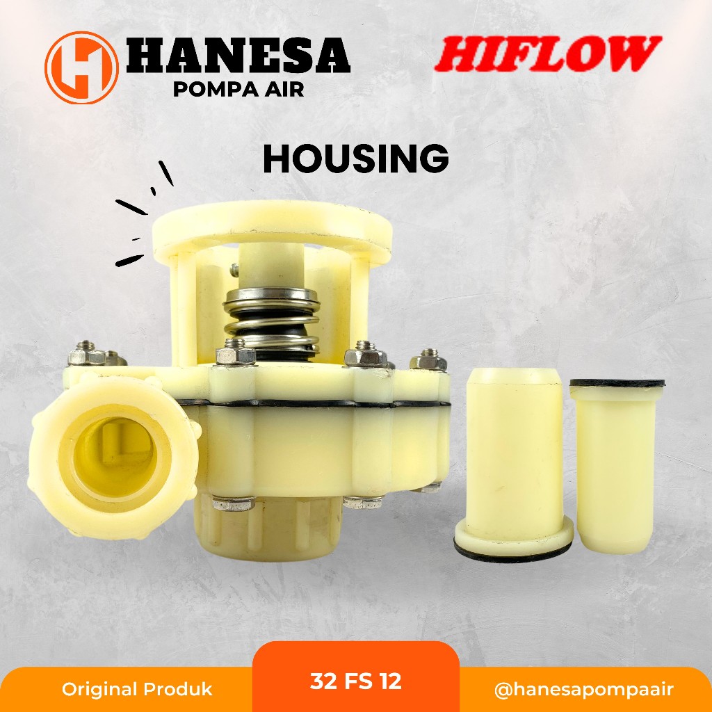 HIFLOW HOUSING 32FS12 - Sparepart Pompa Kimia HIFLOW 1 set bagian depan pompa Kimia Hiflow 32 FS 12