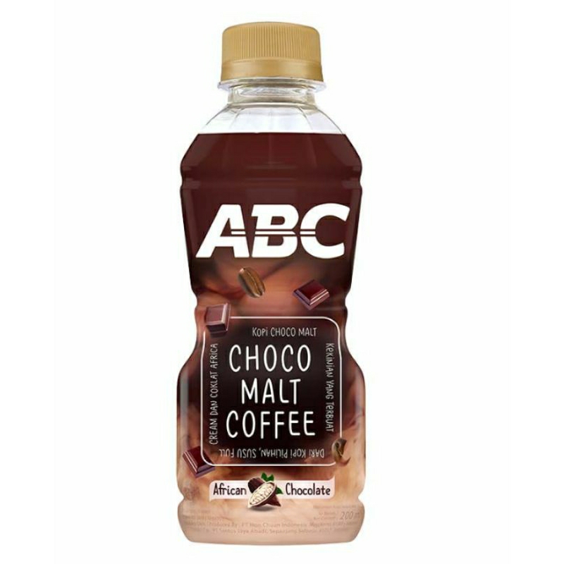 

ABC kopi choco malt botol ready to drink 200ml