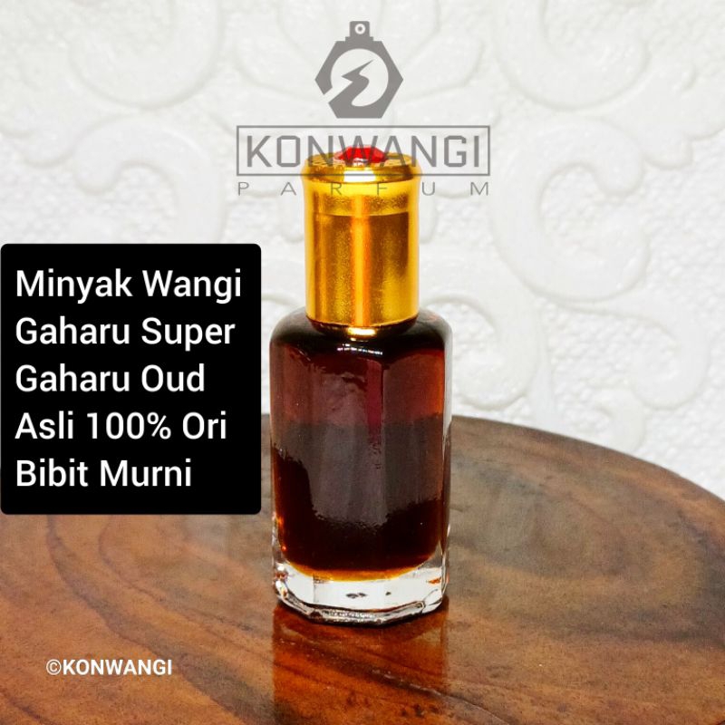 Minyak Wangi Gaharu Super Gaharu Oud Asli 12ml Original Bibit Murni