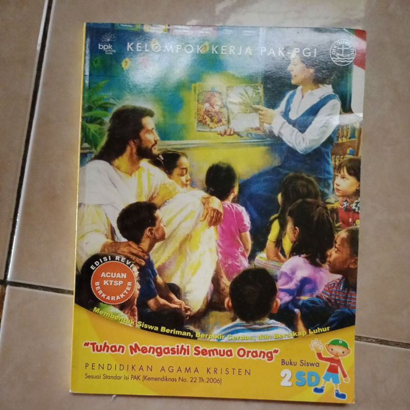 buku agama kristen SD kls 2