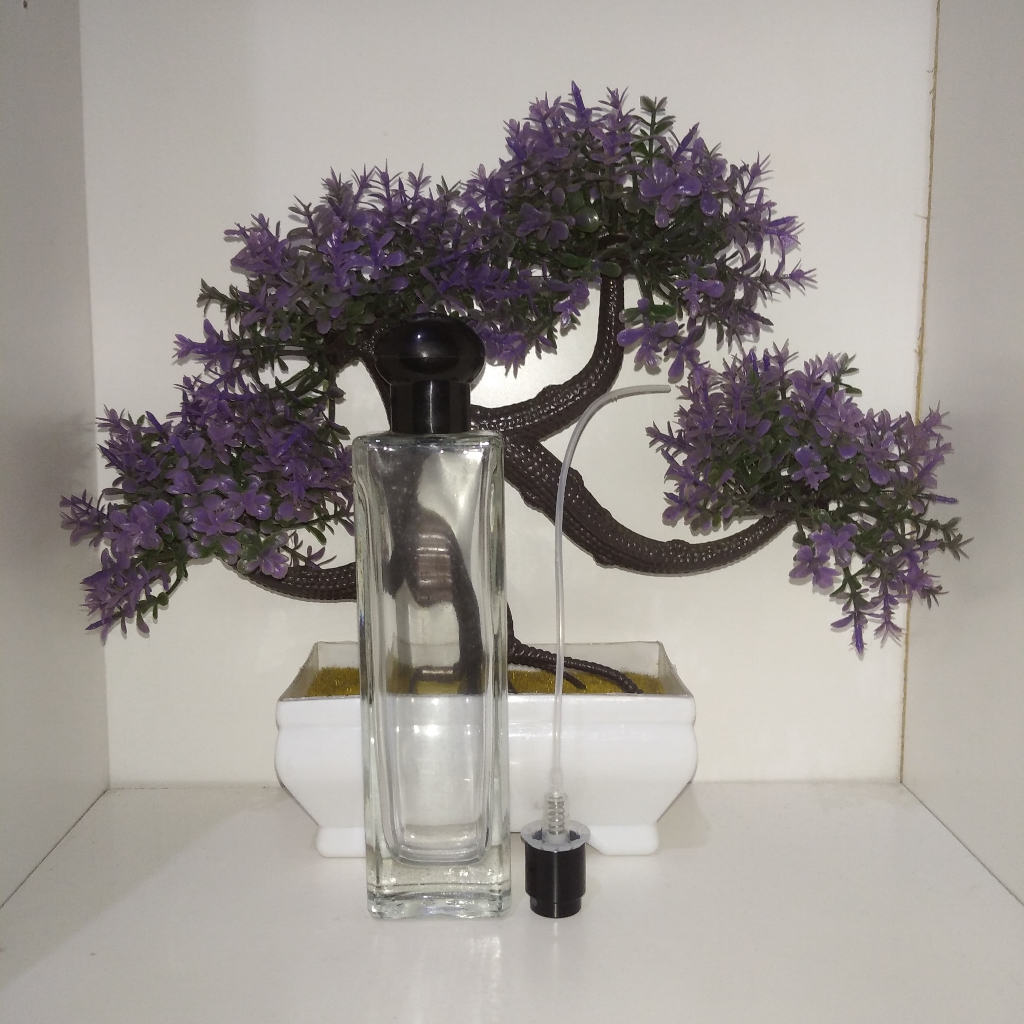Botol parfum kosong Jo malone 50ml semi press hitam 13mm/termurah/bottle parfume