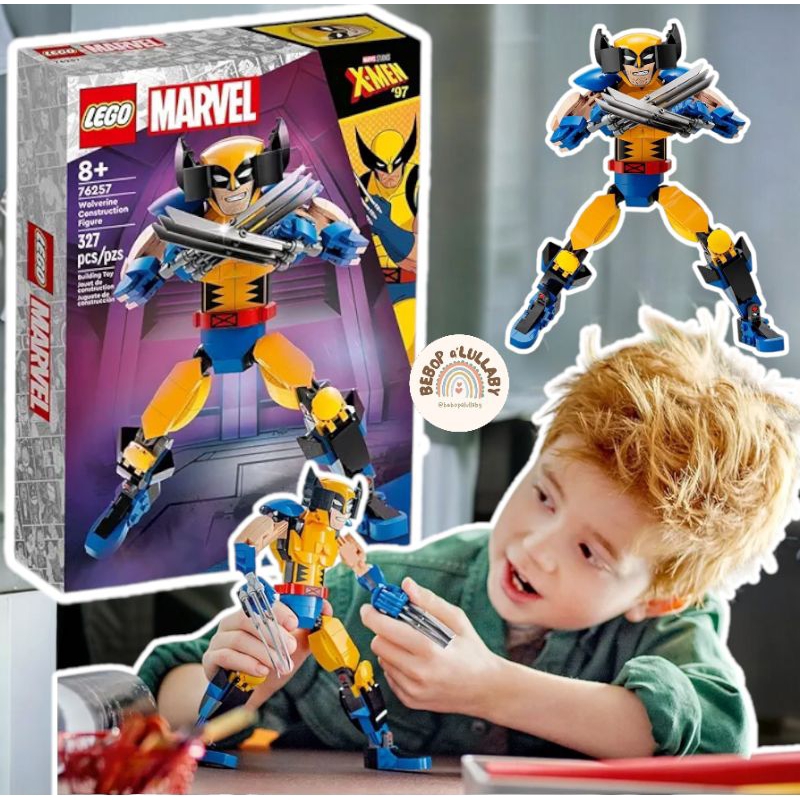 LEGO MARVEL WOLVERINE CONSTRUCTION FIGURE (76257) LEGO X MEN AVENGERS MARVEL ORIGINAL