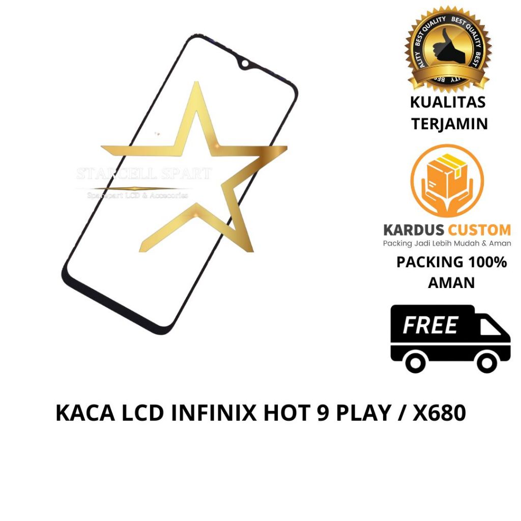 KACA LCD INFINIX HOT 9 PLAY / X680