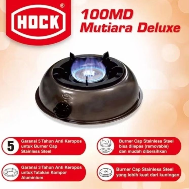 Hock Kompor gas 1 tungku 100MD
