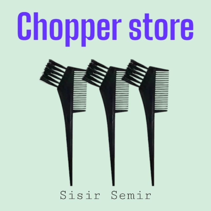 COD Sisir Semir Cat Rambut | Kuas Semir Rambut 2in1 Peralatan Mewarnai Rambut Ala Salon Profesional 