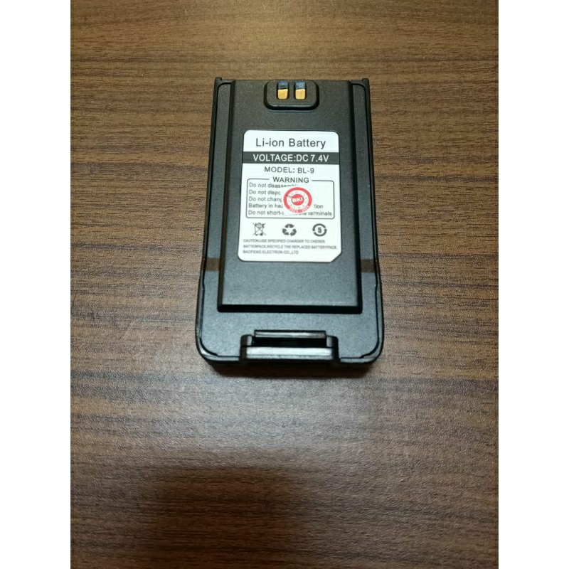 Baterai HT Baofeng UV-9PRO BL-9 Baterai HT UV 9Pro Original
