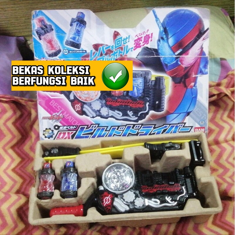 Dx Belt Kamen Rider Build Driver Bib