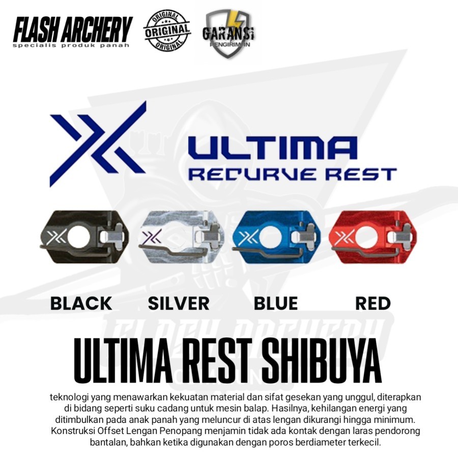 Arrow rest magnetic | Arrow rest Shibuya Ultima X | Arrow rest Magnetik Shibuya Ultima X
