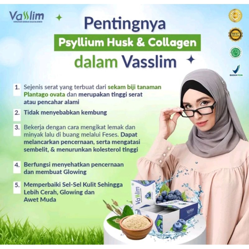 READY STOCK LANGSUNG KIRIM ♥️ VASSLIM PRODUK 100% ORI♥️