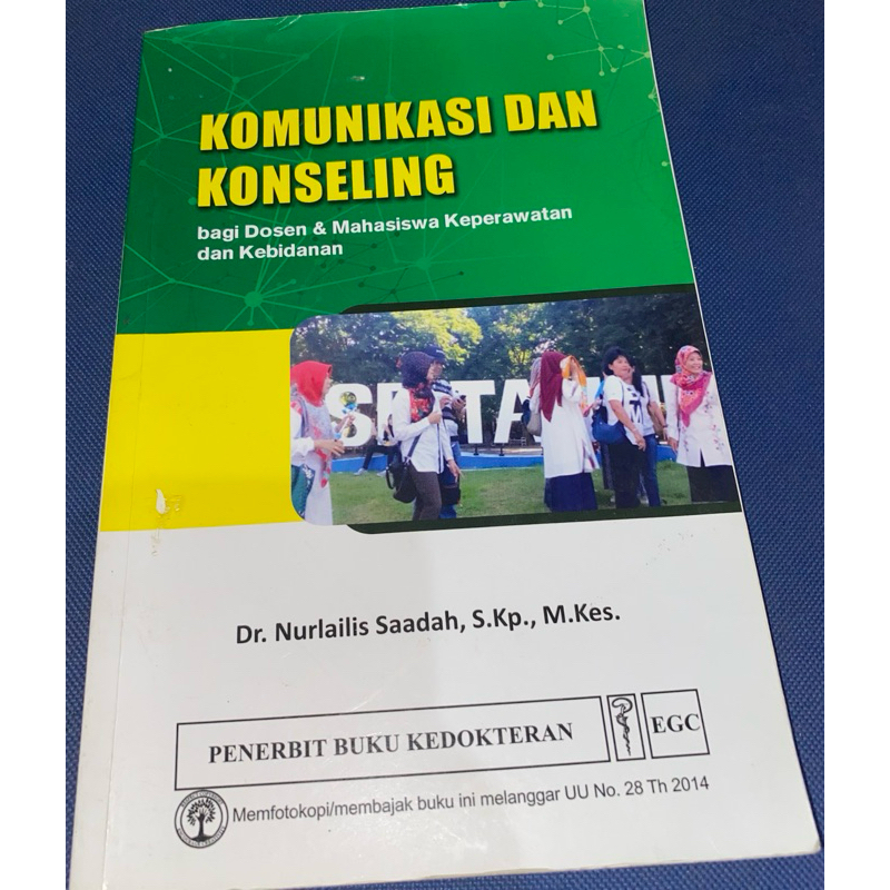 

Buku Komunikasi dan Konseling
