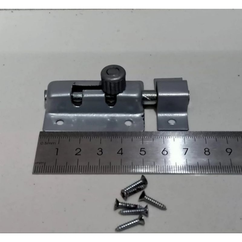 Grendel slot engsel pintu dan jendela