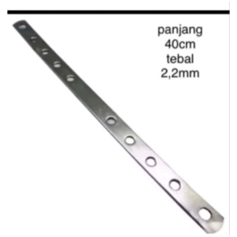 besi plat bolong breket kedudukan lampu variasi Dudukan Knalpot