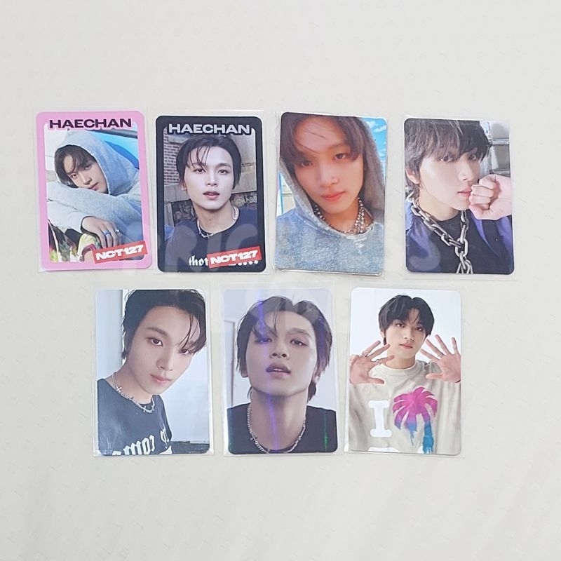 WTS PC NCT 127 aab Haechan Ay-yo tc pink black album photobook hottracks