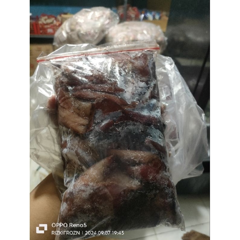 

Sayap cumi 1kg frozen/sirip cumi 1kg