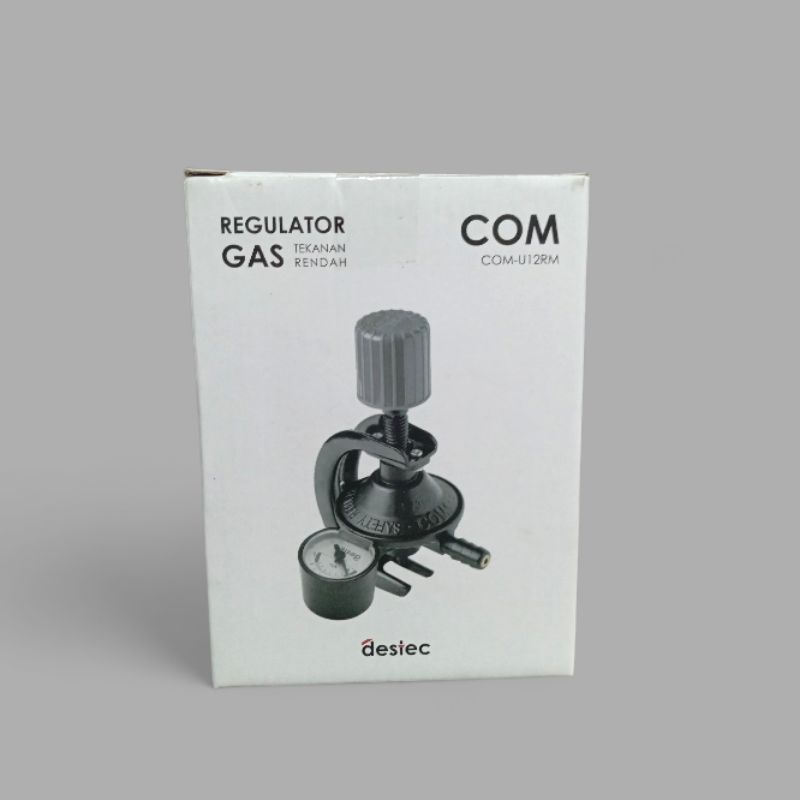 Regulator DESTEC Meter U12RM - Regulator Gas Destec COM U 12RM Regulator Kompor Gas