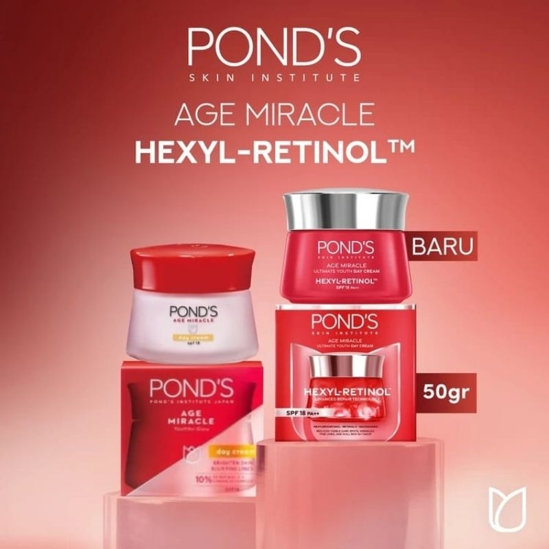 Ponds Age Miracle Day Cream 20gr / 50gr