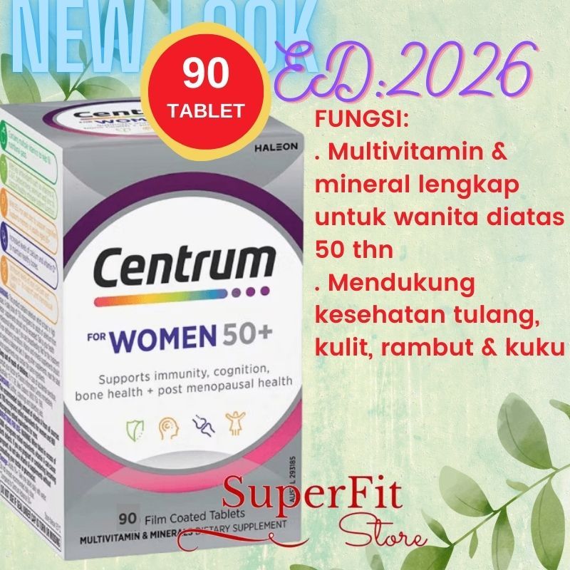 Centrum Women 50+ 50 plus - 90 Tablet