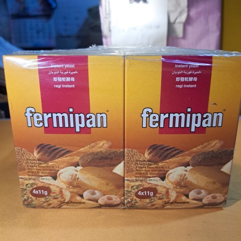 

FERMIPAN RAGI INSTAN SACHET PER PAK ISI 10 KOTAK