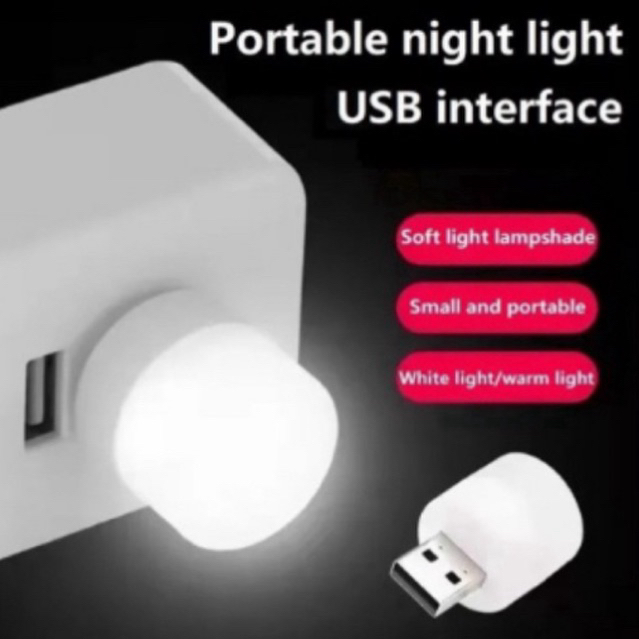 Lampu Mini LED USB Eye Lampu Tidur Mini Portable Travel Lampu Baca Kecil Lampu Led Usb Lampu Tempel 