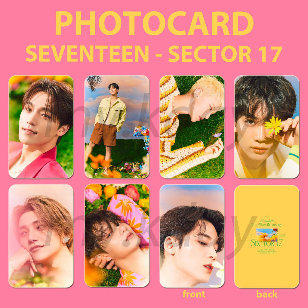 PC-0974, Unofficial Photocard SEVENTEEN17 SECTOR 17 2 sisi