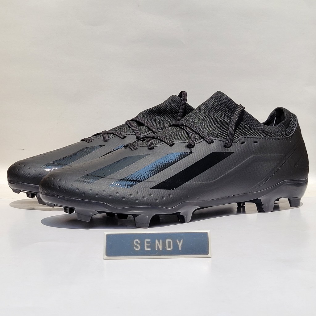 Adidas X Crazyfast .3 FG GY7429 Core Black Core Black Core Black Warna Full Hitam All Black Original