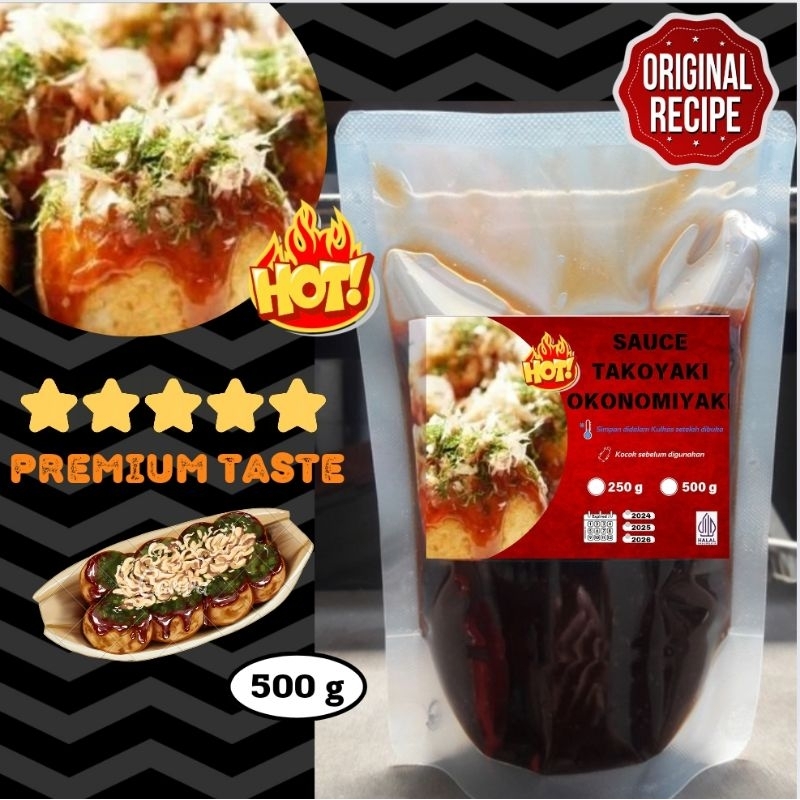 

Sauce Takoyaki Okonomiyaki Saos Takoyaki Pedas Toping takoyaki Hot Dipping sauce Saus Takoyaki khas Jepang Saus Takoyaki Pedas Saus Jepang Bahan makanan dan minuman