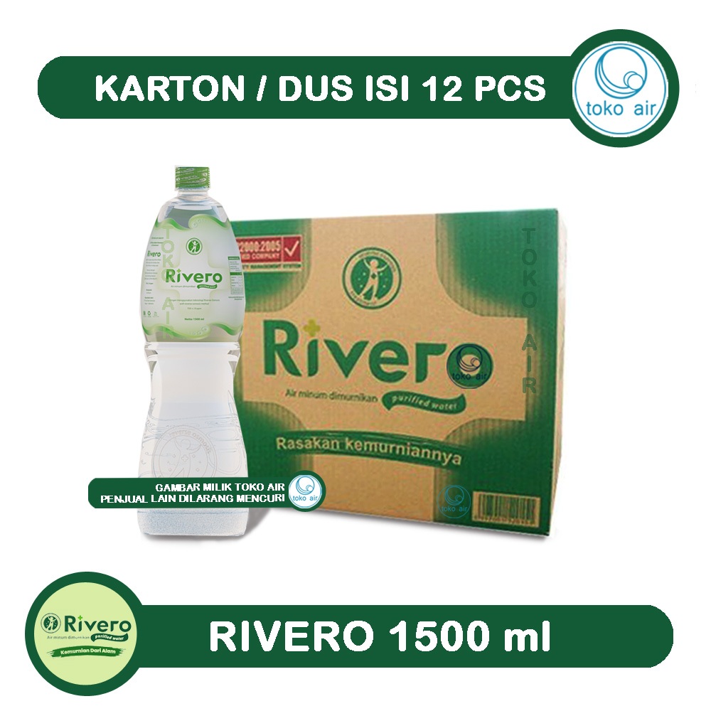 

Rivero 1500 ml - Air Demineral & Air Reverse Osmosis