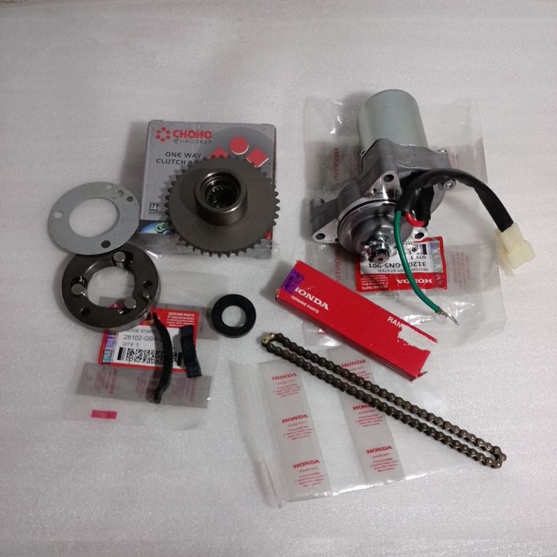 SET GIR GEAR BESAR KECIL PLUS DINAMO STATER GRAND SUPRA X FIT PRIMA STAR