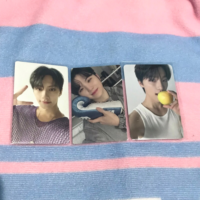 SEVENTEEN SEVENTEENTH HEAVEN FML 17 RIGHT HERE PHOTOCARD JUN WOOZI DINO