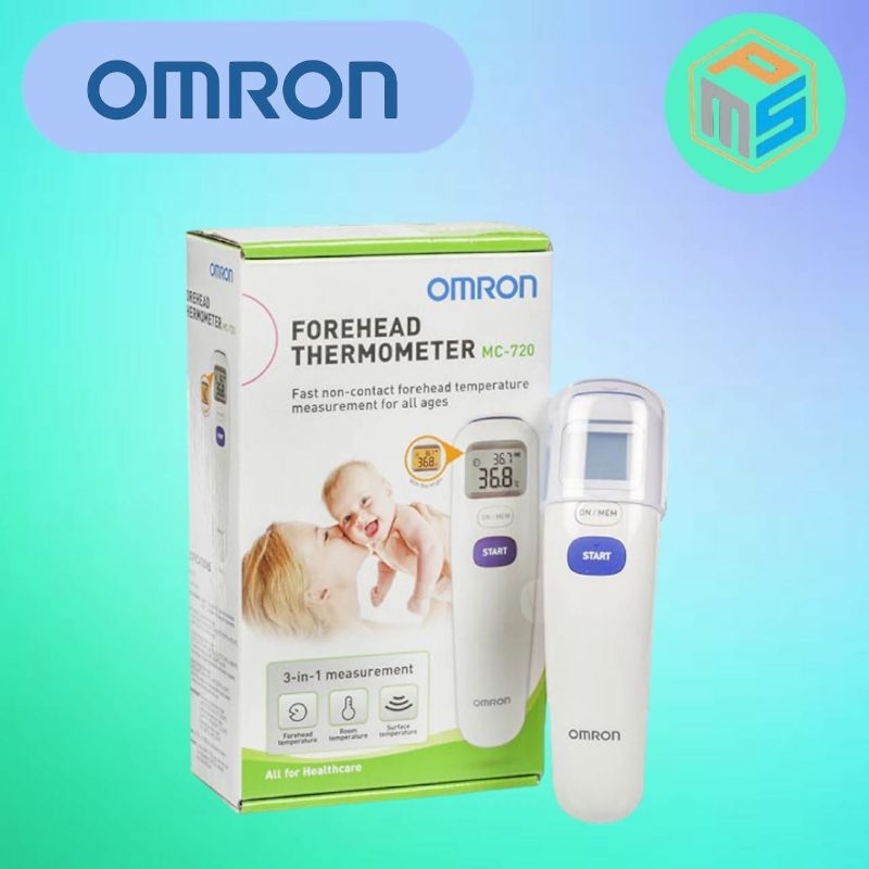 Termometer Omron MC - 720  Thermometer Infrared Omron MC720  Termometer Omron