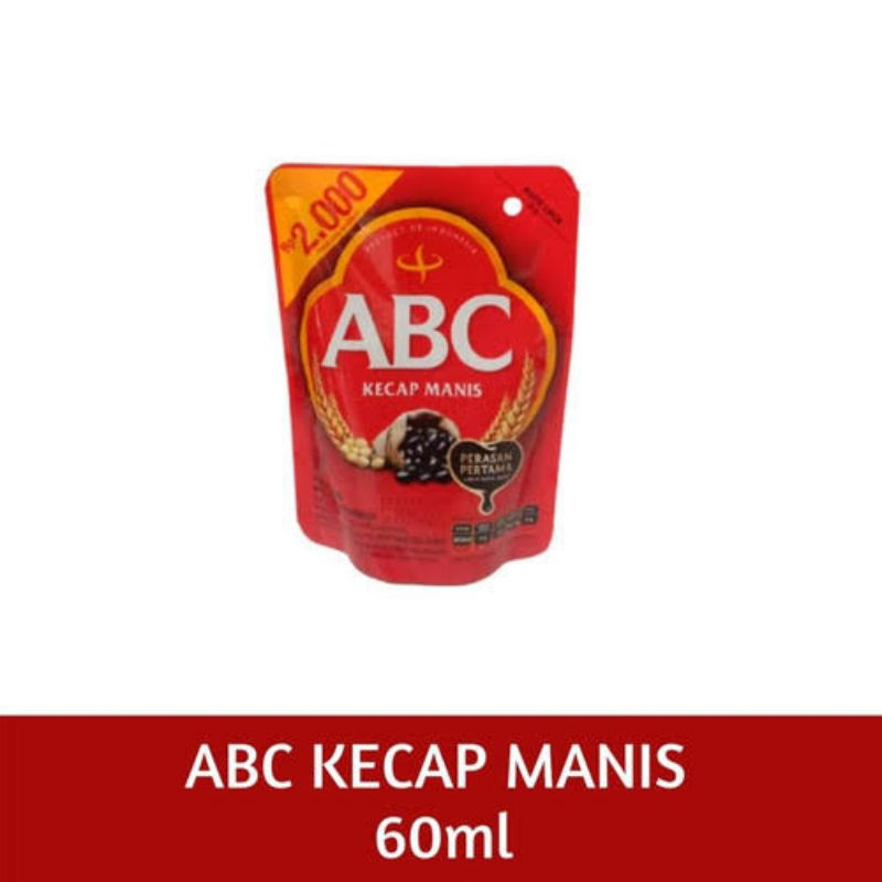 

KECAP MANIS ABC KEMASAN 2000 AN REFILL 60 ML ABC