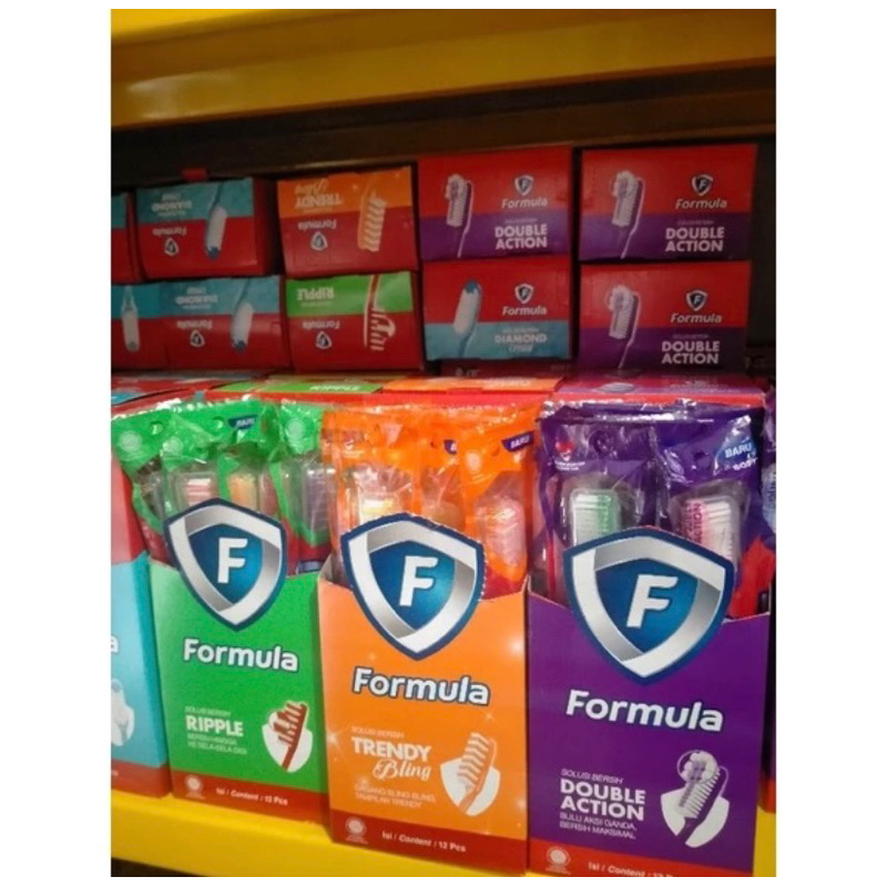 SIKAT GIGI FORMULA 1 Box ISI 12 Pcs