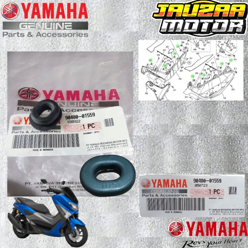 KARET GROMMET  BODY NMAX OLD 90480-01559 ORIGINAL YAMAHA