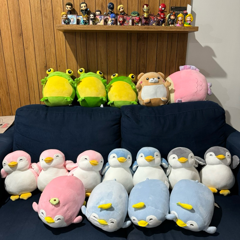 Boneka Capit Miniso pinguin miniso