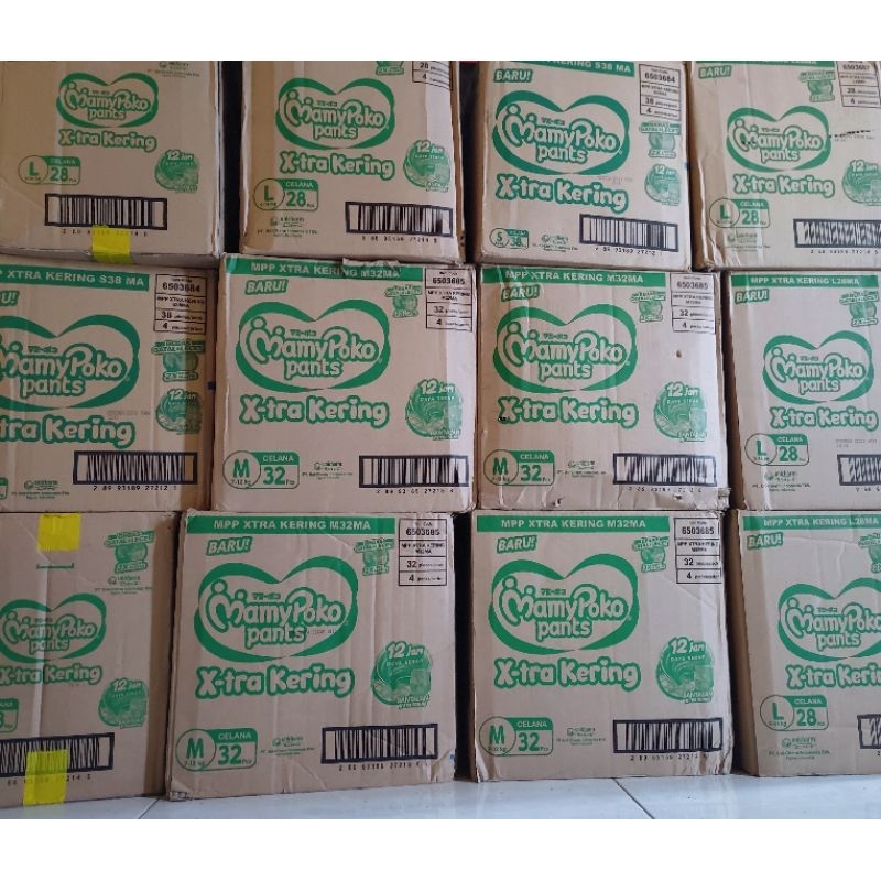 Ready Mamypoko Pants size M 1 karton / mamypoko kartonan